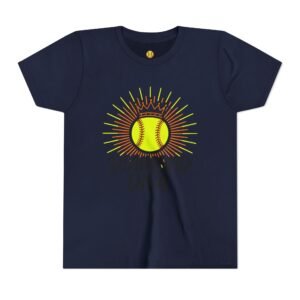 diamond diva softball tee — graphic shirt for players & little fans in youth sizes
