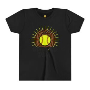 diamond diva softball tee — graphic shirt for players & little fans in youth sizes