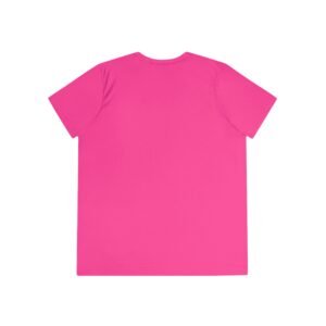 cheer loud! ladies moisture wicking tee – colorblock cheerleading shirt for competitions