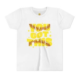 you got this softball t shirt — motivational softball player tee youth sizes