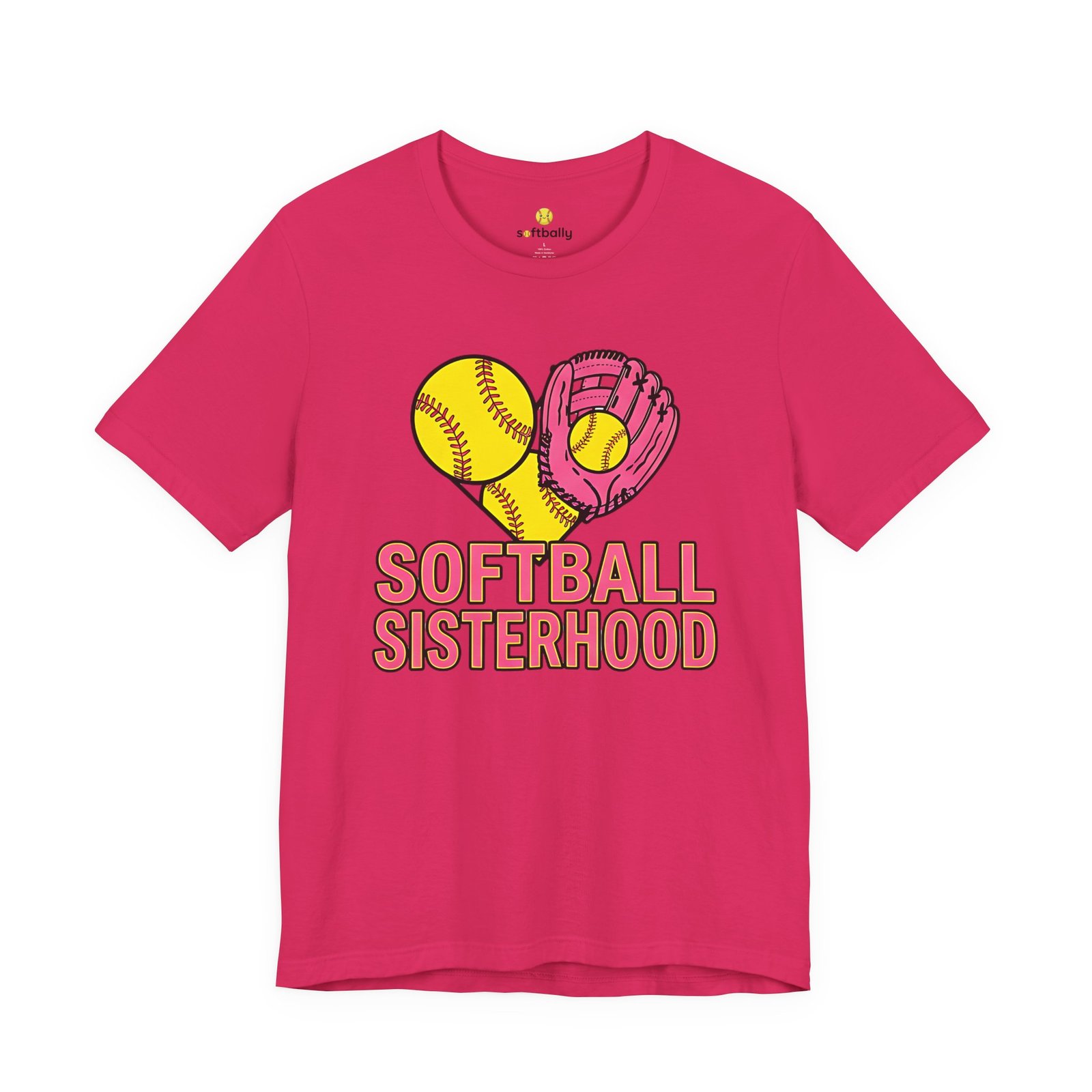 softball sisterhood tee — women’s softball graphic shirt softball sisterhood tee — women’s softball graphic shirt