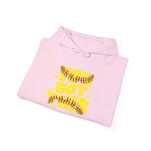 you got this softball hoodie — motivational softball player hooded sweatshirt