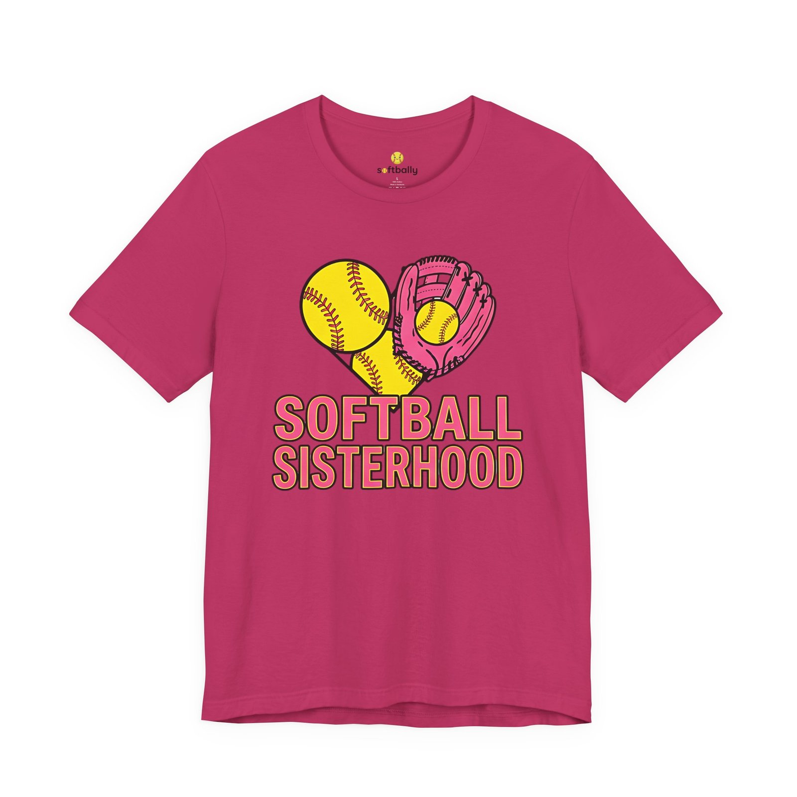 softball sisterhood tee — women’s softball graphic shirt softball sisterhood tee — women’s softball graphic shirt