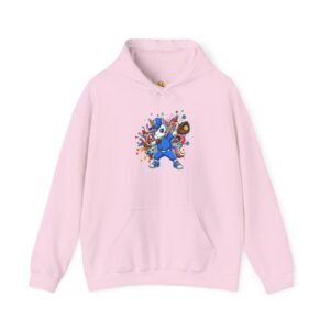 softball unicorn dabbing hoodie – colorful unicorn women and girls sweatshirt