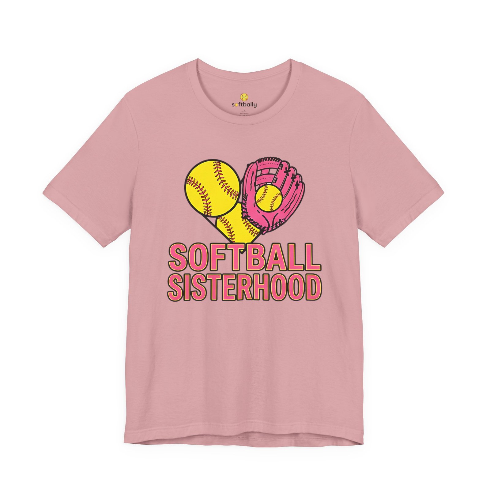 softball sisterhood tee — women’s softball graphic shirt softball sisterhood tee — women’s softball graphic shirt