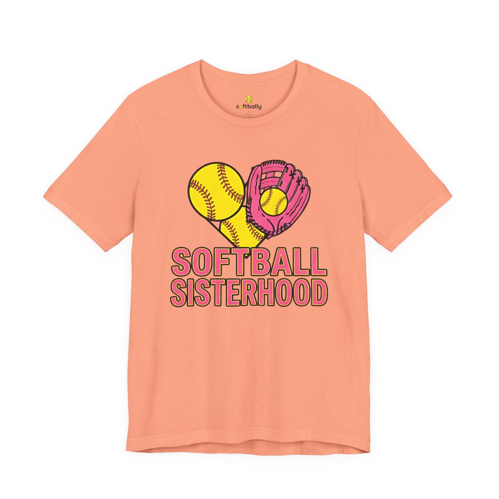 softball sisterhood tee — women’s softball graphic shirt softball sisterhood tee — women’s softball graphic shirt