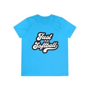 just play softball moisture wicking shirt