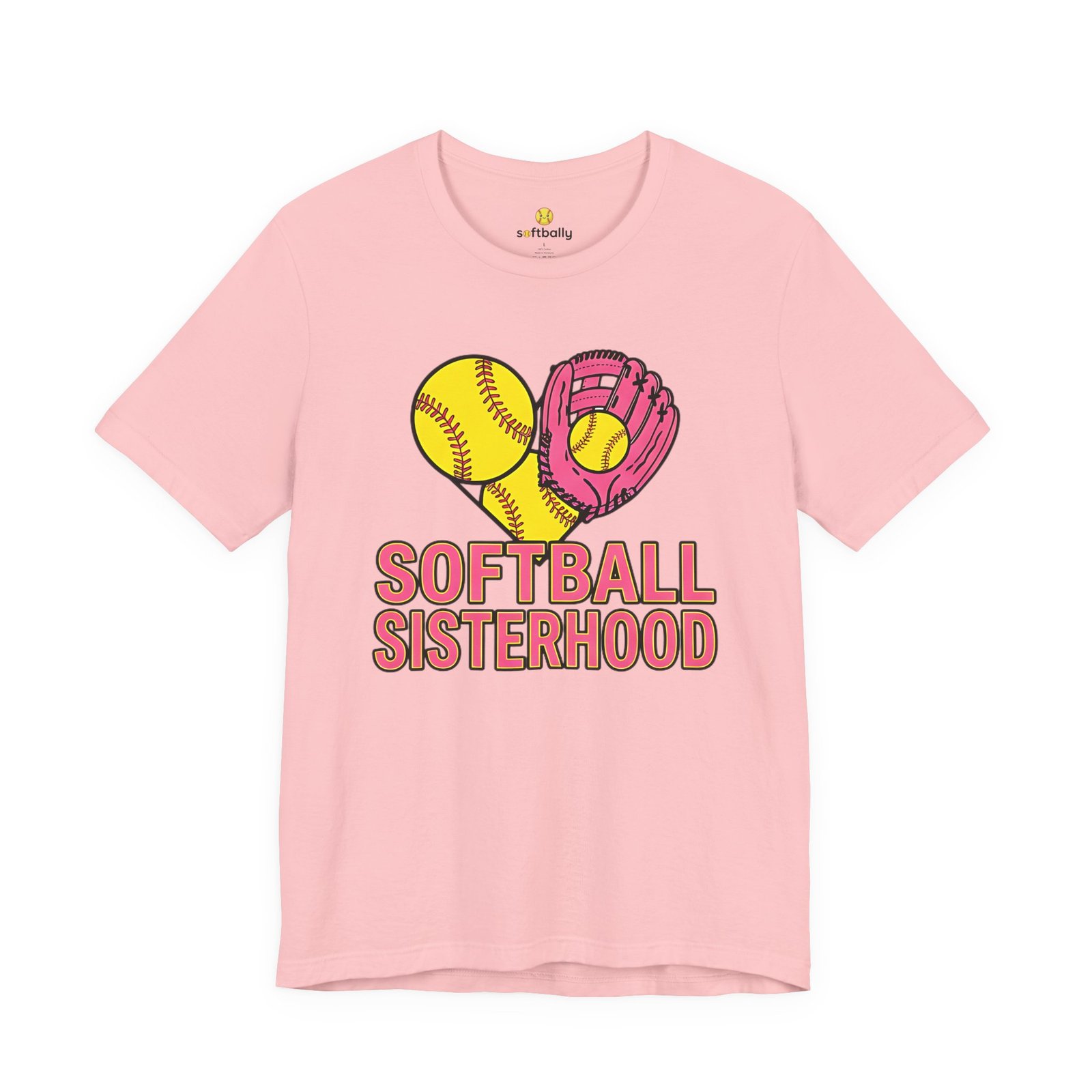 softball sisterhood tee — women’s softball graphic shirt softball sisterhood tee — women’s softball graphic shirt