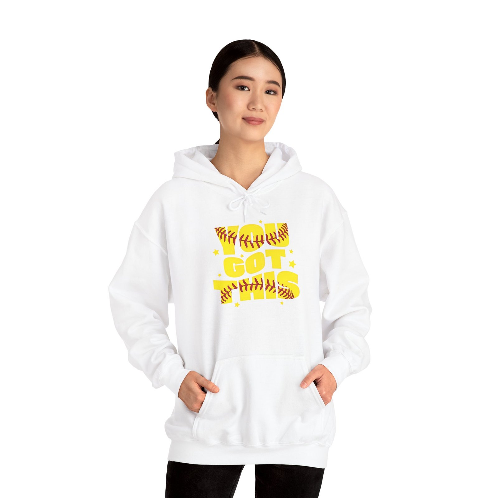 you got this softball hoodie — motivational softball player hooded sweatshirt you got this softball hoodie — motivational softball player hooded sweatshirt