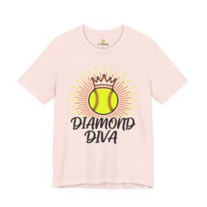 diamond diva softball tee — graphic shirt for players & fans