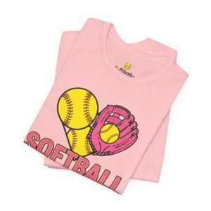 softball sisterhood tee — women’s softball graphic shirt