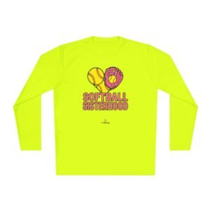 softball sisterhood moisture wicking long sleeve tee — unisex softball shirt