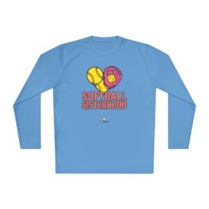 softball sisterhood moisture wicking long sleeve tee — unisex softball shirt