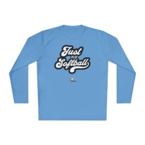 just play softball moisture wicking long sleeve tee shirt