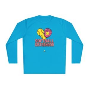 softball sisterhood moisture wicking long sleeve tee — unisex softball shirt