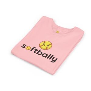 softbally logo tee — colorful softball graphic t shirt in youth sizes
