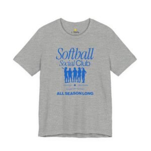 softball social club tee — all season long t shirt