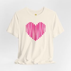 heart bats softball tee pink heart graphic t shirt
