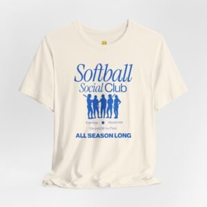 softball social club tee — all season long t shirt