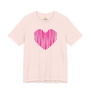 heart bats softball tee pink heart graphic t shirt