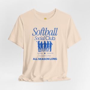 softball social club tee — all season long t shirt