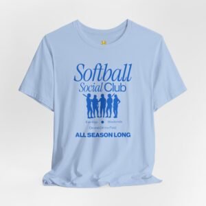 softball social club tee — all season long t shirt