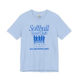 softball social club tee — all season long t shirt
