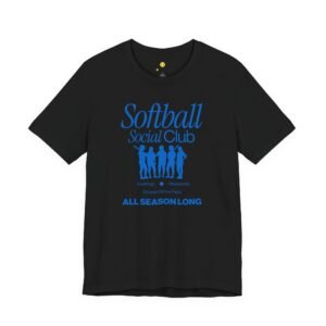 softball social club tee — all season long t shirt