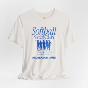 softball social club tee — all season long t shirt