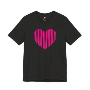 heart bats softball tee pink heart graphic t shirt