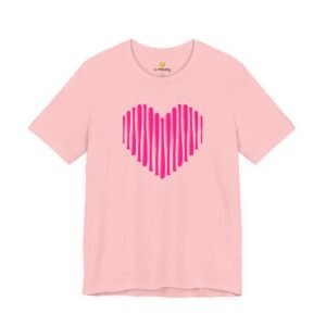 heart bats softball tee pink heart graphic t shirt