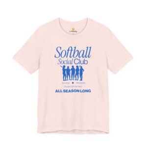 softball social club tee — all season long t shirt