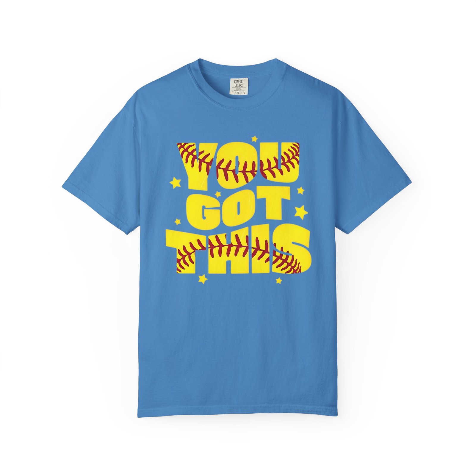 you got this softball t shirt — motivational softball design on comfort colors 1717 tee