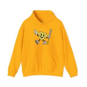 softball heart figure hoodie – cute retro softball love hooded sweatshirt